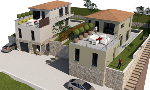 Individuel groupé, architecture Var et Bouches-Du-Rhônes